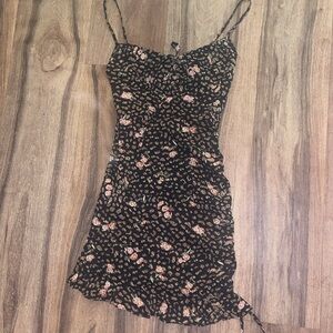 Dolls Kill Leopard floral dress
